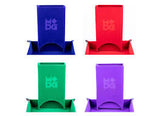 Fold Up Velvet Dice Tower
