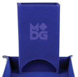 Fold Up Velvet Dice Tower