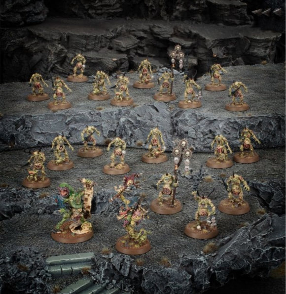 Warhammer Age of sigmar - Broken Realms - Gortle Pulpskull - Invidian Plaguehost