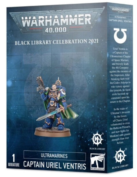 Warhammer 40,000 - Ultramarines Captain Uriel Ventris
