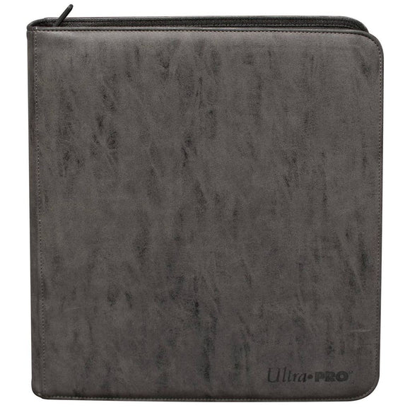Pro-Binder: Premium Zippered 480 Pocket Suede - Amethyst
