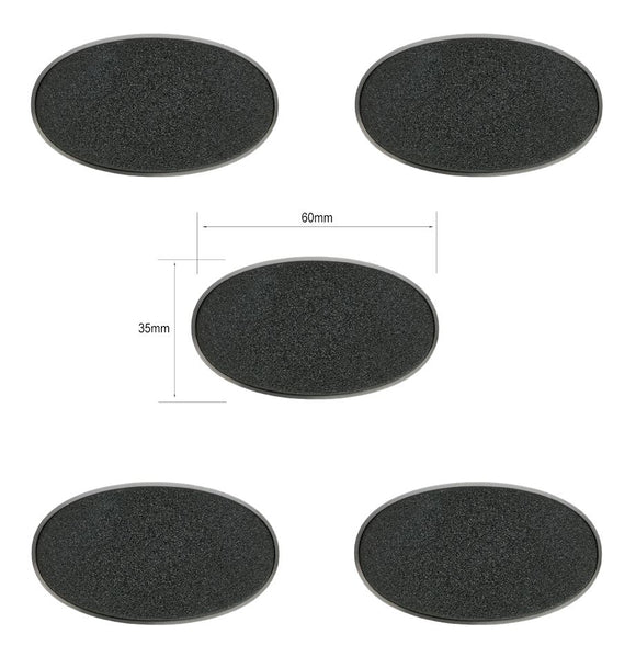 Citadel 60x35mm Oval Bases (3 pack)