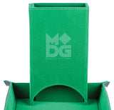 Fold Up Velvet Dice Tower