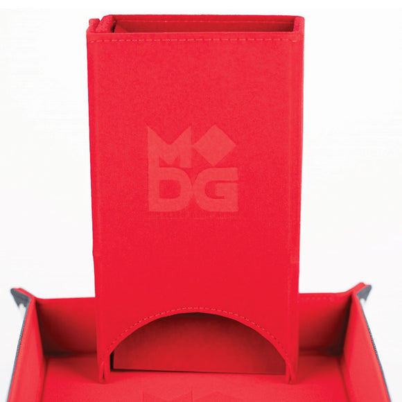 Fold Up Velvet Dice Tower