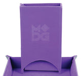 Fold Up Velvet Dice Tower