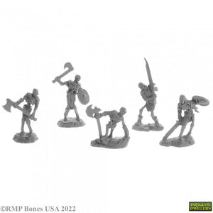 Bones USA Dungeon Dwellers - BOG SKELETONS (5) (44115) 07032