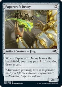 Magic: The Gathering Single - Kamigawa: Neon Dynasty - Papercraft Decoy Common/253 Lightly Played