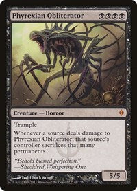 Magic: The Gathering Single - New Phyrexia - Phyrexian Obliterator - Mythic/068 Moderately Played