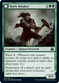 Magic: The Gathering Single - Innistrad: Midnight Hunt - Burly Breaker - Uncommon/174 Lightly Played