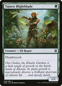 Magic: The Gathering Single - Zendikar Rising - Tajuru Blightblade Common/208 Lightly Played