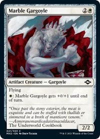 Magic: The Gathering Single - Modern Horizons 2 - Marble Gargoyle - Common/021 Lightly Played