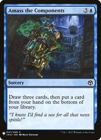 Magic: The Gathering Single - The List - Amass the Components Common/041 Lightly Played