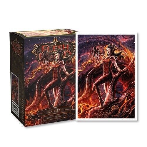 Dragon Shields: (100) Matte Art - Flesh and Blood - Dromai