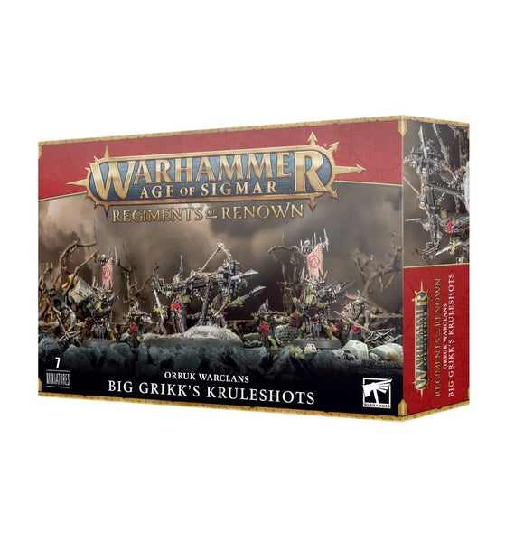 Warhammer Age of Sigmar: Regiments of Renown: Big Grikk's Kruleshots