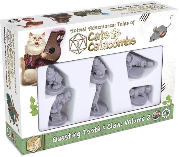 Animal Adventures: Cats & Catacombs Questing Tooth & Claw Volume 2