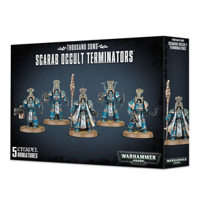 Warhammer 40,000 - Thousand Sons Scarab Occult Terminators