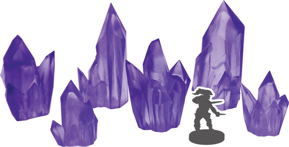 Monster Scenery: Amethyst Crystals