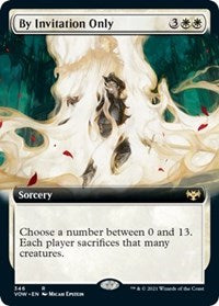 Magic: The Gathering Single - Innistrad: Crimson Vow - By Invitation Only (Extended Art) Rare/346 Lightly Played