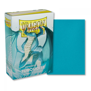 Dragon Shields Japanese (60) Matte - Turquoise