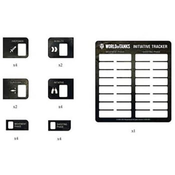 World of Tanks: Miniatures Game - Stat Tokens