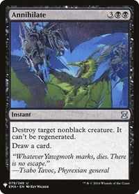 Magic: The Gathering Single - The List - Annihilate Uncommon/079 Lightly Played