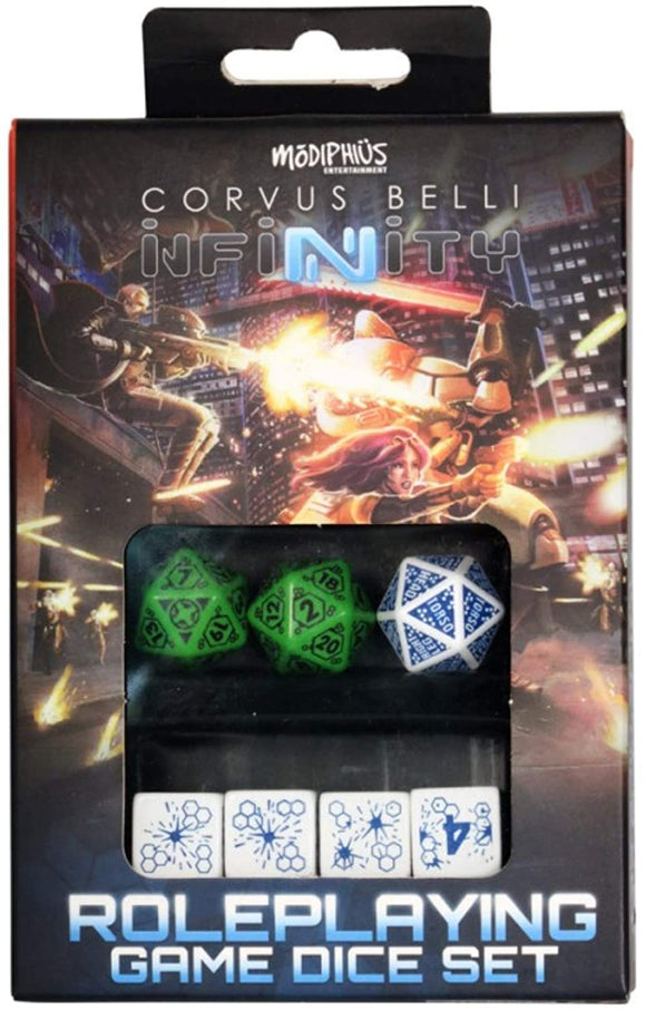 Infinity RPG: Dice Set- Ariadna Box