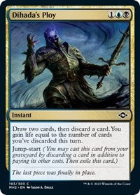 Magic: The Gathering Single - Modern Horizons 2 - Dihada's Ploy Foil Common/193 Lightly Played