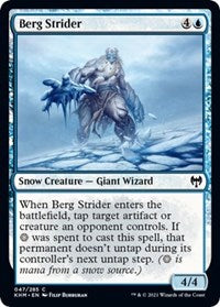 Magic: The Gathering Single - Kaldheim - Berg Strider - Common/047 Lightly Played