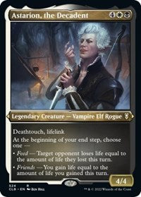 Magic: The Gathering Single - Commander Legends: Battle for Baldur's Gate - Astarion, the Decadent (Foil Etched) - Rare/524 Lightly Played