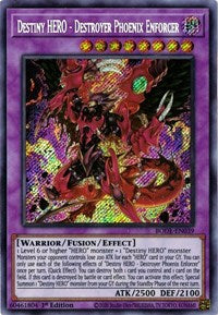 Yugioh Yu-Gi-Oh! - Dawn of Majesty - Destiny HERO - Destroyer Phoenix Enforcer SR/BODE-EN039