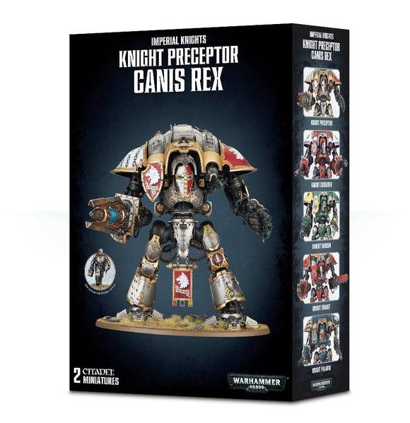 Warhammer 40,000 - Imperial Knights Knight Warden/Crusader/Paladin/Errant/Preceptor Canis Rex