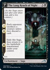 Magic: The Gathering Single - Kamigawa: Neon Dynasty - The Long Reach of Night Uncommon/109 Lightly Played