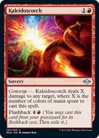 Magic: The Gathering Single - Modern Horizons 2 - Kaleidoscorch (Foil) - Uncommon/133 Lightly Played