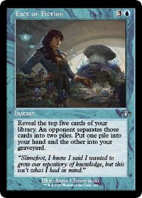 Magic: The Gathering Single - Dominaria Remastered - Fact or Fiction (Retro Frame) - Uncommon/283 Lightly Played