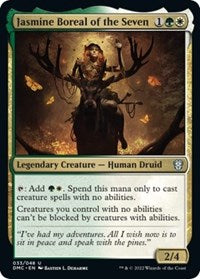 Magic: The Gathering Single - Dominaria United - Jasmine Boreal of the Seven - FOIL Uncommon/033 Lightly Played