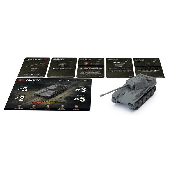 WORLD OF TANKS MINIATURES GAME: WAVE 5 TANK: GERMAN (PANTHER)