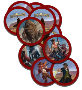 Deadlands: the Weird West Bennies - Set of 25 SWADE