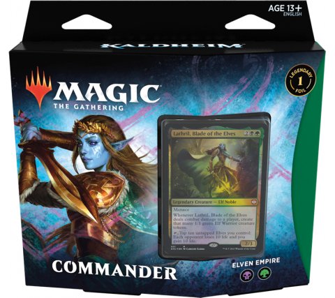 MTG: Kaldheim Commander Deck (Elven Empire, Phantom Premonition)