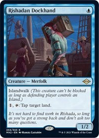 Magic: The Gathering - Modern Horizons 2 - Rishadan Dockhand Rare/059 Lightly Played