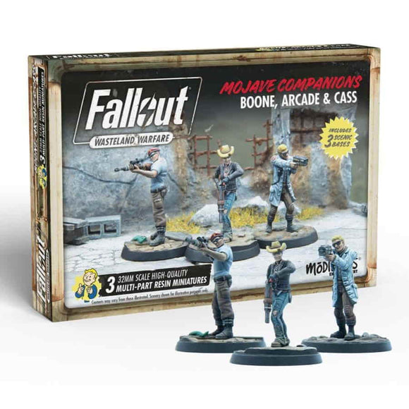 FALLOUT: WASTELAND WARFARE: BOONE, ARCADE, AND CASS