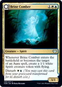 Magic: The Gathering Single - Innistrad: Crimson Vow - Brine Comber (Foil) Uncommon/233 Lightly Played
