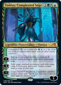 Magic: The Gathering Single - Kamigawa: Neon Dynasty - Tamiyo, Compleated Sage Mythic/238 Moderately Played