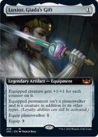 Magic: The Gathering Single - Streets of New Capenna - Luxior, Giada's Gift (Extended Art) - Mythic/439 Lightly Played