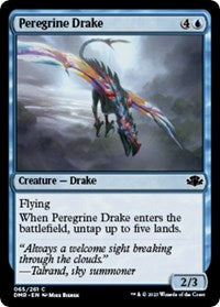 Magic: The Gathering Single - Dominaria Remastered - Peregrine Drake (Foil) - Common/065 Lightly Played