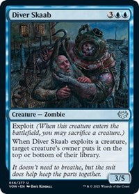 Magic: The Gathering - Innistrad: Crimson Vow - Diver Skaab Uncommon/056 Lightly Played