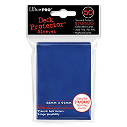 Deck Protectors: Solid Blue (50)