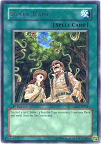 Yugioh / Yu-Gi-Oh! Single - Tactical Evolution - Snake Rain (1st Edition) - Rare/TAEV-EN052 Lightly Played