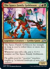 Magic: The Gathering - Unfinity - The Space Family Goblinson (Foil) - Uncommon/179 Lightly Played