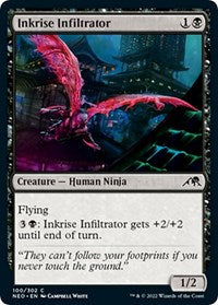 Magic: The Gathering Single - Kamigawa: Neon Dynasty - Inkrise Infiltrator Common/100 Lightly Played