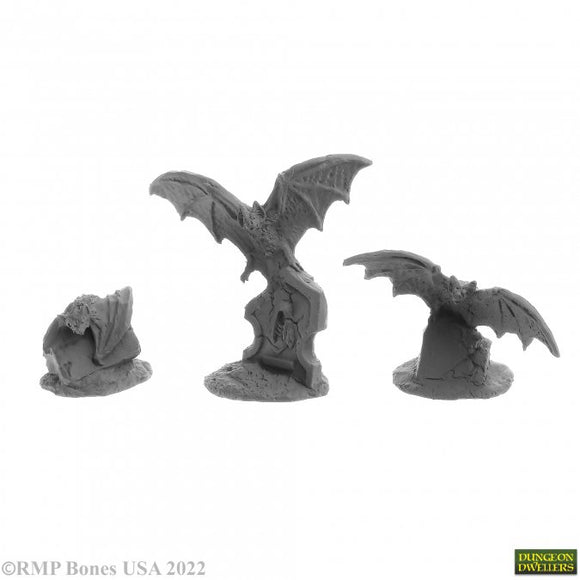 Reaper Bones USA - GIANT BATS (3) 07058